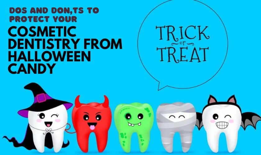 Halloween cosmetic dental care tips