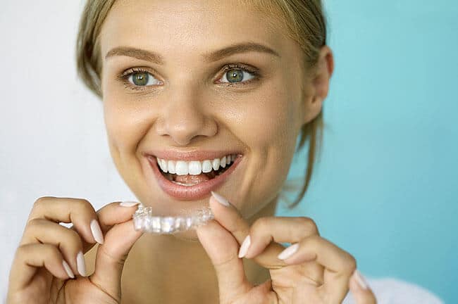 Invisalign treatment at Inland Choice Dental in Riverside, providing clear aligners for discreet orthodontic treatment.