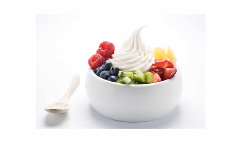 Frozen yogurt or sorbet to eat after root canal