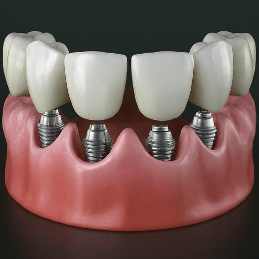 Implant-Supported Bridge - Inland Choice Dental