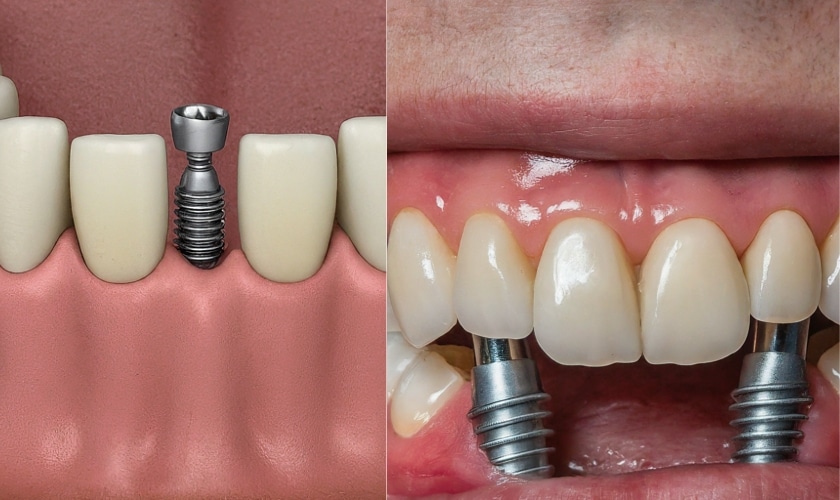 Dental Implant Vs Bridge