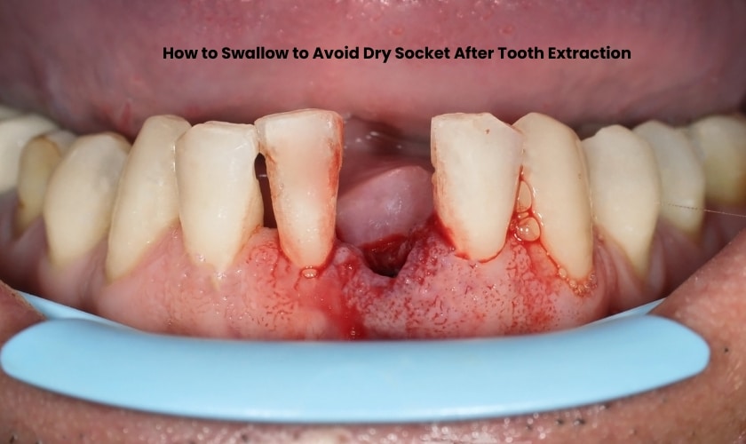 Featured image for “How to Swallow to Avoid Dry Socket After Tooth Extraction”